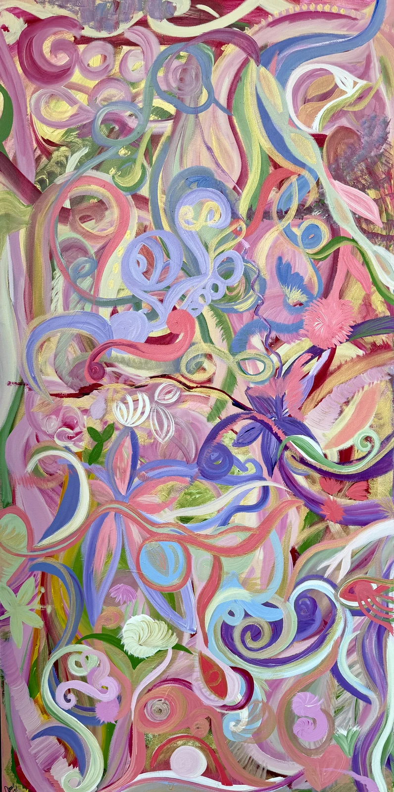 Jungle, acrylic on canvas by Michal Ava